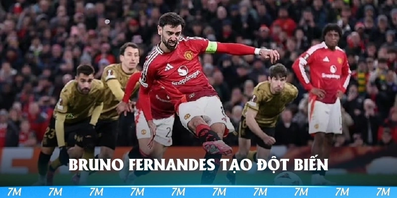 Bruno Fernandes tạo ra nhiều đột biến
