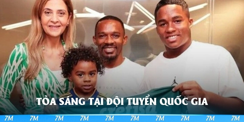 Philippe Endrick tỏa sáng tại đội tuyển quốc gia